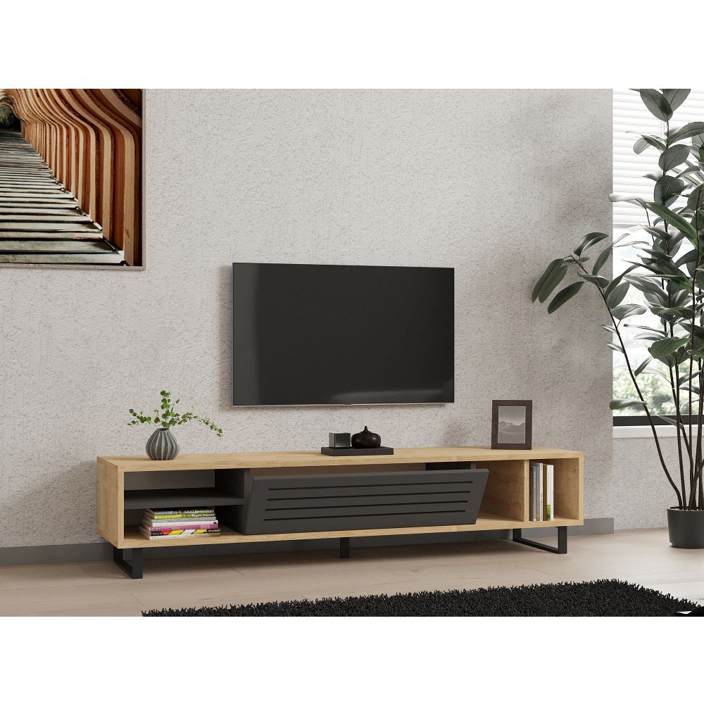 TV Stalak Safir - Antracit slika 2