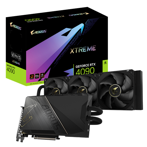 Gigabyte GV-N4090AORUSX W-24GD AORUS GeForce RTX 4090 XTREME WATERFORCE 24GB GDDR6X slika 1