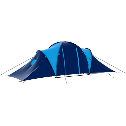 Šator za kampiranje od tkanine za 9 osoba tamnoplavi/plavi slika 39