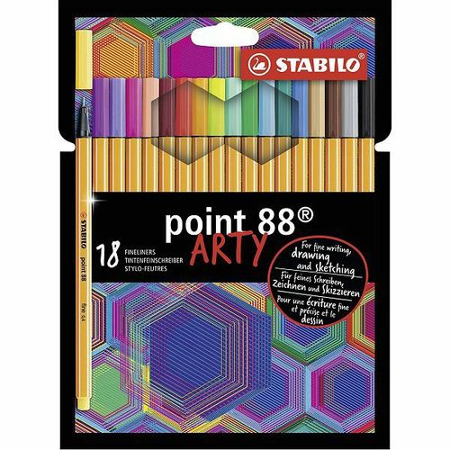 STABILO Flomasteri POINT 88 18/1 ARTY ( set ) slika 1