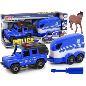 Dječji DIY set policijski transporter za konja