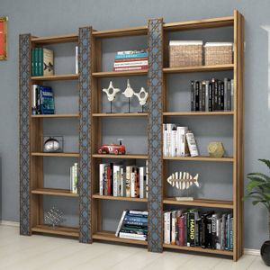 City 3 - Walnut, Chalcedony Walnut
Chalcedony Bookshelf