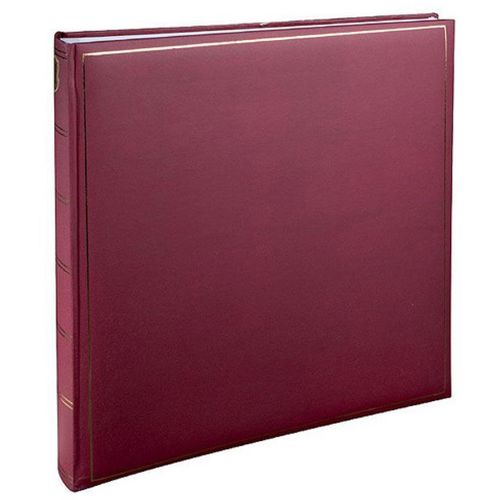 Album za slike Henzo 350 x 350 mm, 70 bijelih stranica, za 420 slika dimenzija 100 x 150 mm, Champagne, bordo slika 1