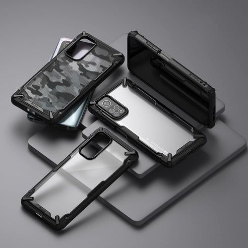 Ringke Fusion X izdržljiva futrola za Xiaomi Mi 10T Lite crna slika 3