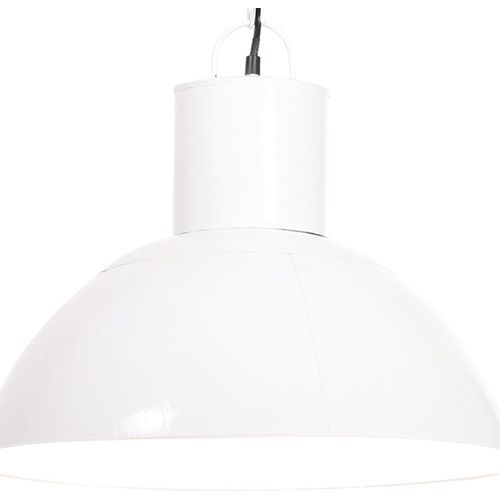 Viseća svjetiljka 25 W bijela okrugla 48 cm E27 slika 35