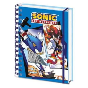 Sonic The Hedgehog Comic Strip A5 sveska