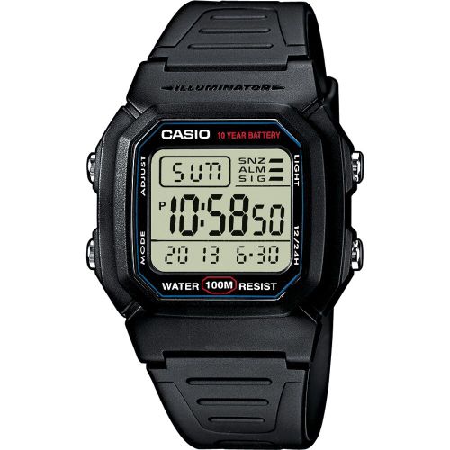 Muški digitalni sat Casio W-800H-1AVES slika 1