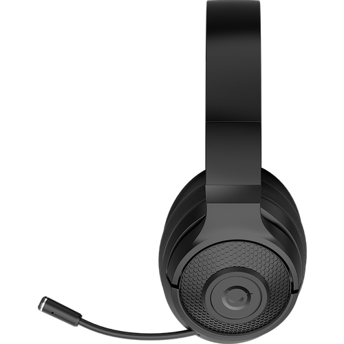 LORGAR Noah 500, Wireless Gaming headset with microphone, JL7006, BT 5.3, battery life up to 58 h (1000mAh), USB (C) charging cable (0.8m), 3.5 mm AUX cable (1.5m), size: 195*185*80mm, 0.24kg, black slika 2