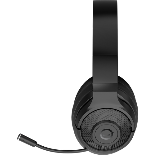 LORGAR Noah 500, Wireless Gaming headset with microphone, JL7006, BT 5.3, battery life up to 58 h (1000mAh), USB (C) charging cable (0.8m), 3.5 mm AUX cable (1.5m), size: 195*185*80mm, 0.24kg, black slika 2