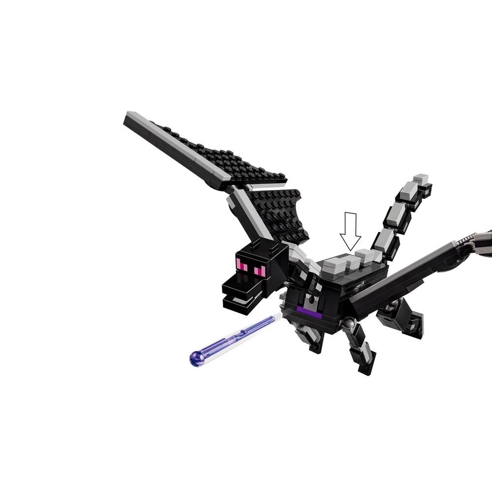 LEGO 21264 Ender Zmaj i End Brod slika 5