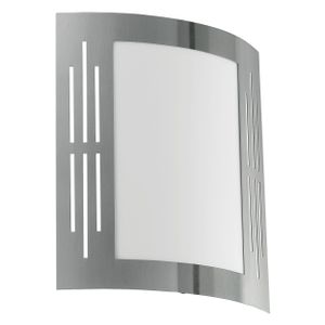 Eglo City  spoljna zidna lampa/1, e27,  inox 