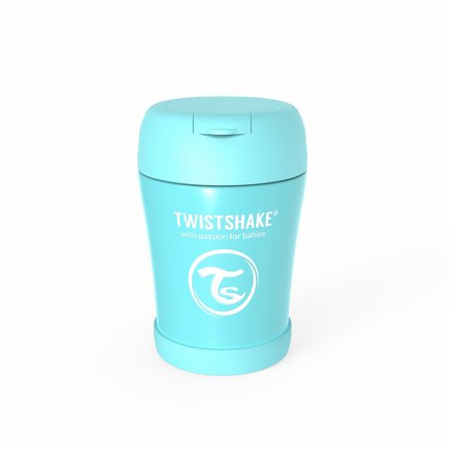 Twistshake termo posudica za hranu 350ml Pastel Blue slika 1