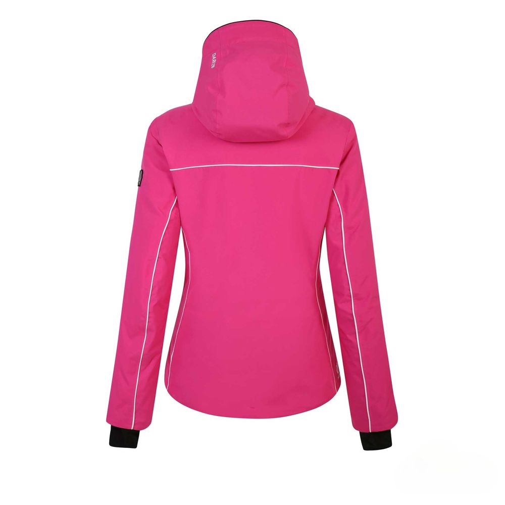 Dare2B Ženska jakna za skijanje Line, Pure Pink slika 2