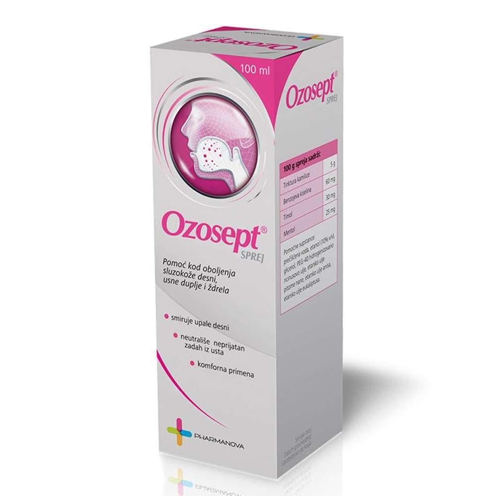 OZOSEPT SPREJ 30ML - Sprej za oralnu njegu slika 1