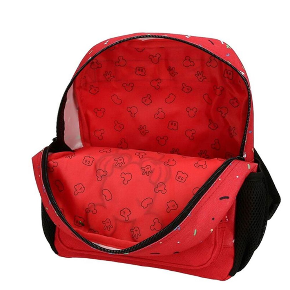 Ranac 28 cm, predškolski Mickey Things, crveni, Disney slika 4