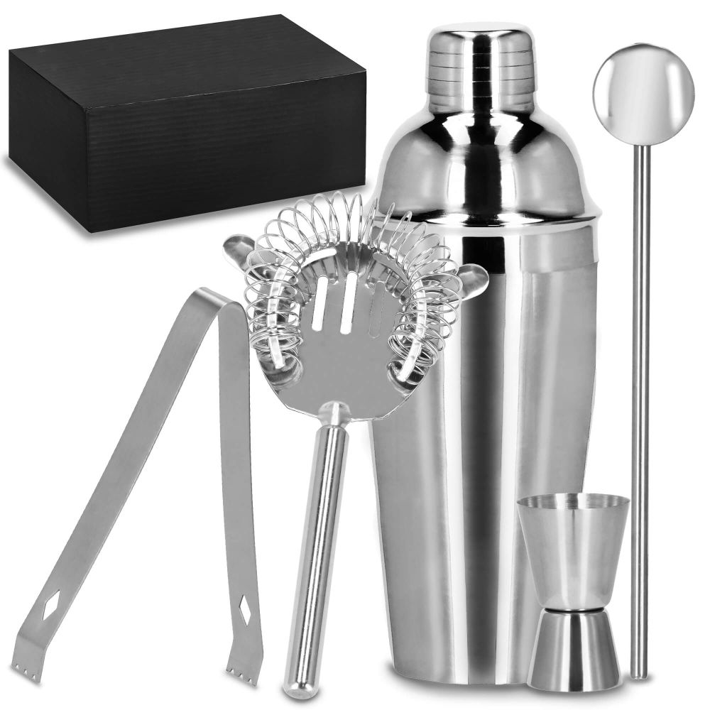Set za pripremu pića za barmene shaker 550 ml 5 komada slika 8