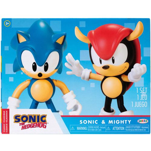 Sonic The Hedgehog Sonic & Mighty Sonic set figures 10cm slika 1