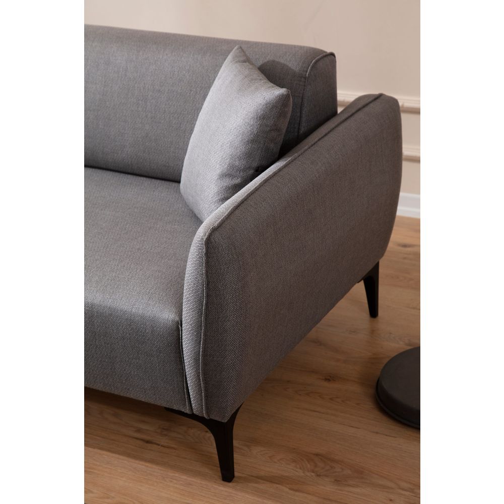 Belissimo Left - Sivi Ugaoni Sofa slika 3