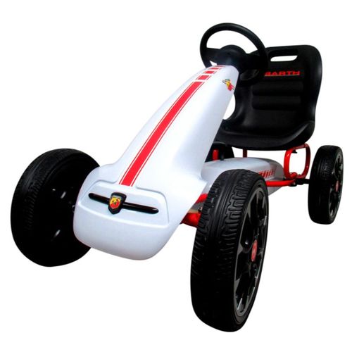 ABARTH karting na pedale bijeli slika 1