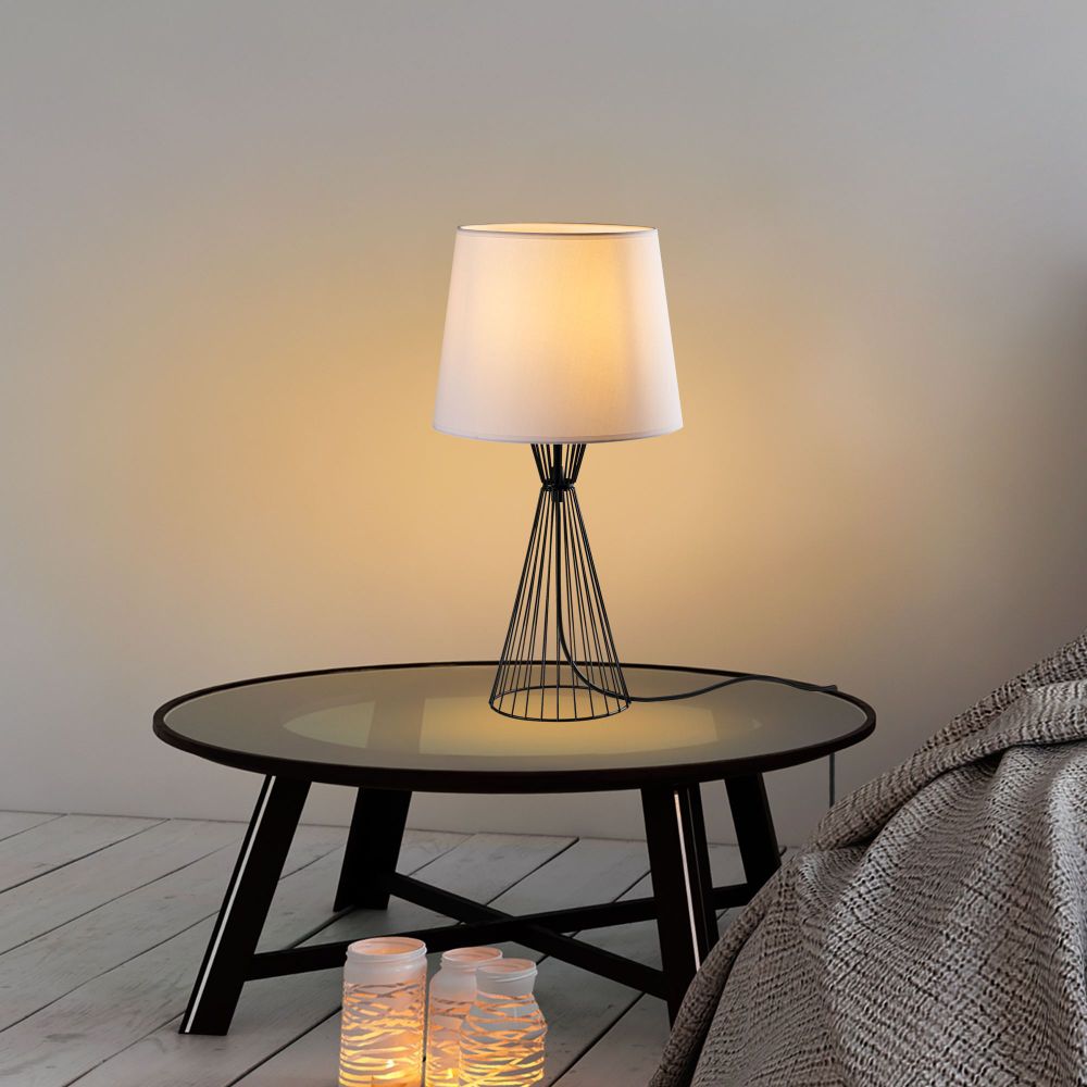 Telıs - 5374 Crno-Bijela Stolna Lampa slika 2
