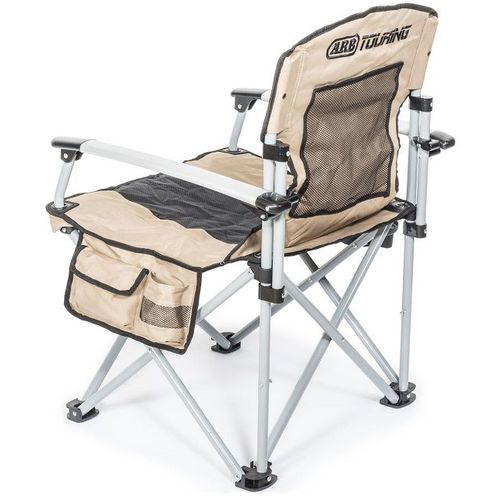 ARB sklopiva stolica za kampiranje krem do 150kg slika 2