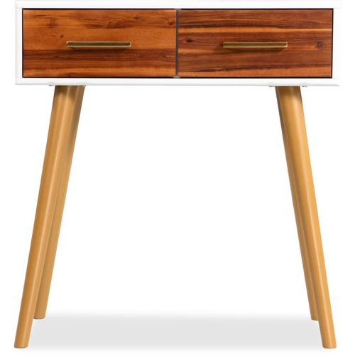 Konzolni stol od masivnog bagremovog drva 70 x 30 x 75 cm slika 38