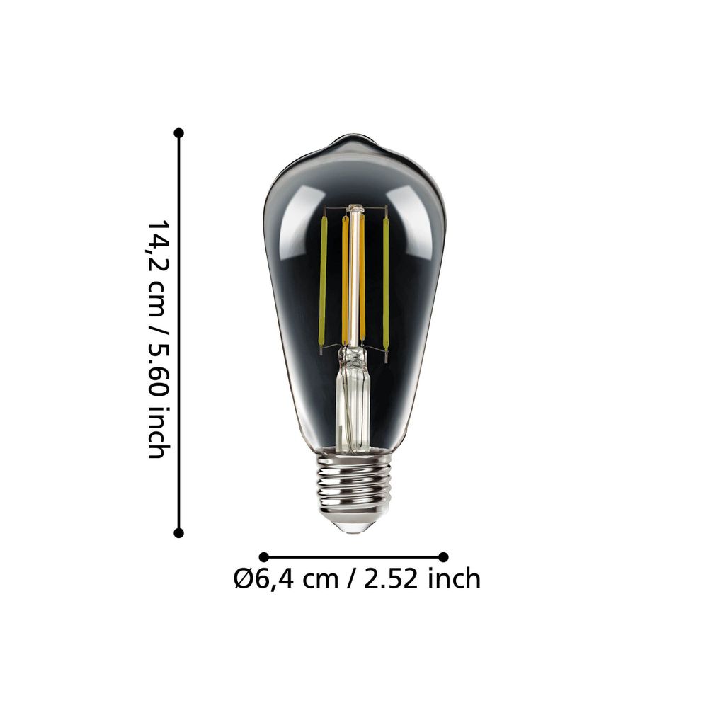 EGLO Connect LED Žarulje E27 6W 2200-6500K zatamnjivanje 806lm slika 4