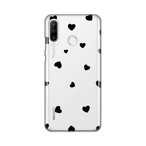 Torbica Silikonska Print Skin za Huawei P30 Lite Hearts slika 1