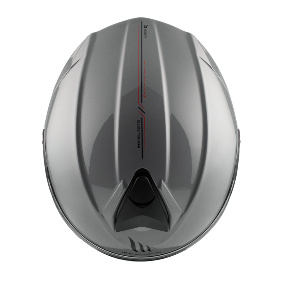 MT Helmets vizir za moto kacigu Genesis SV Solid A12 Gloss Grey slika 7