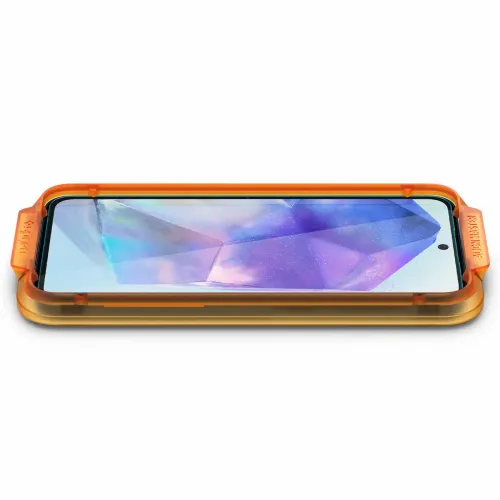 Spigen - Glas.tR Align Master (2 kom) za Samsung Galaxy A55 5G - Prozirni slika 4