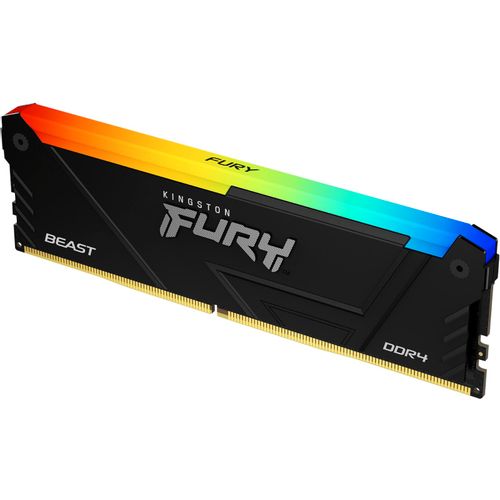 KINGSTON DIMM DDR4 32GB 3600MT/s KF436C18BB2A/32 Fury Beast Black RGB slika 2