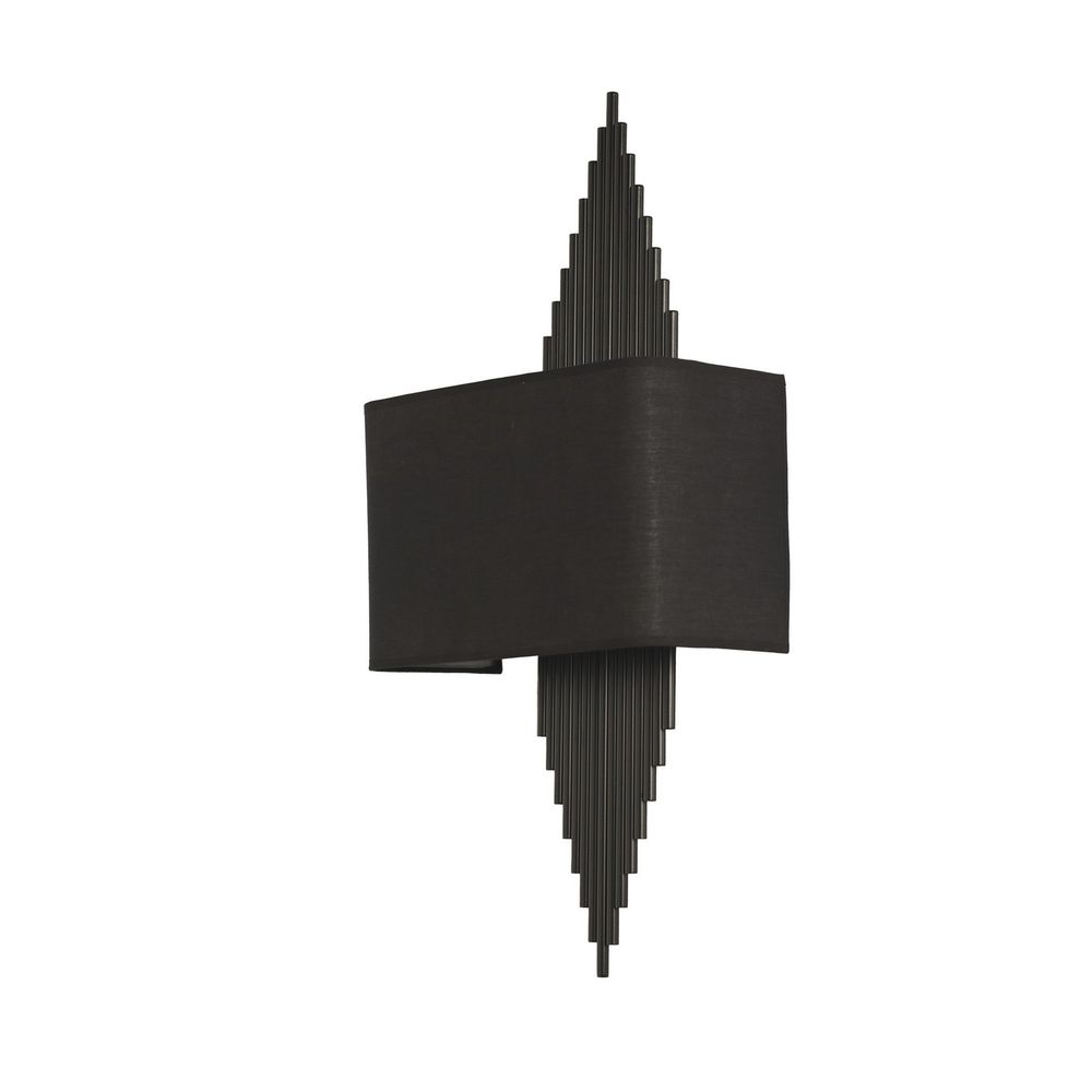 Zidna lampa Hande 8764-2 u crnoj boji slika 2