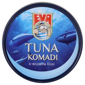 Eva tuna komadi u biljnom ulju limenka 160 g