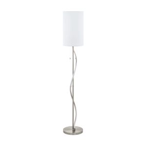 Eglo Espartal stojeća/2, e27, led 11,8w, 1550lm, nikl/mat-bijela 