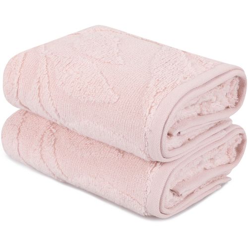 Estela - Powder Powder Hand Towel Set (2 Pieces) slika 1