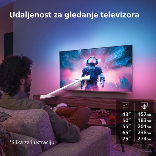 Philips 65" PUS8319 4K Titan TV slika 9