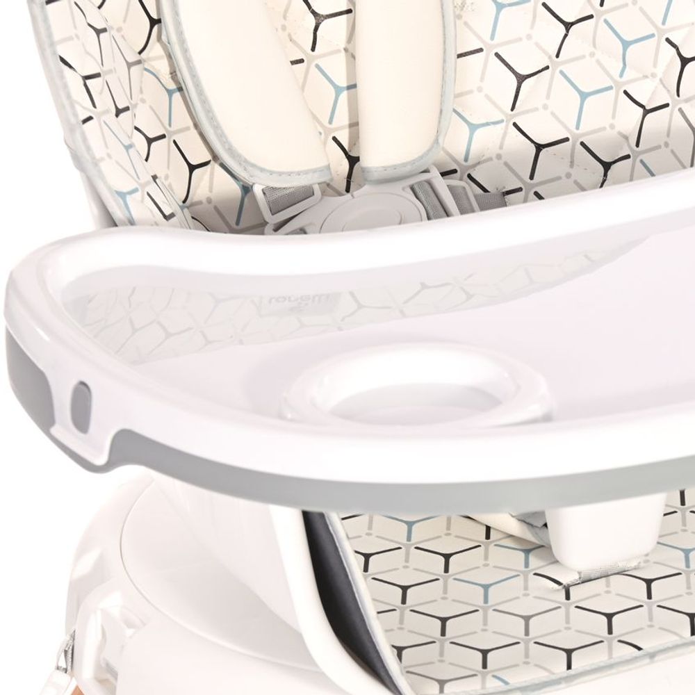 Lorelli Rotirajuća hranilica Napoli, Grey Hexagons slika 11