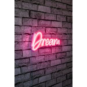 Wallity Ukrasna plastična LED rasvjeta, Dream - Pink