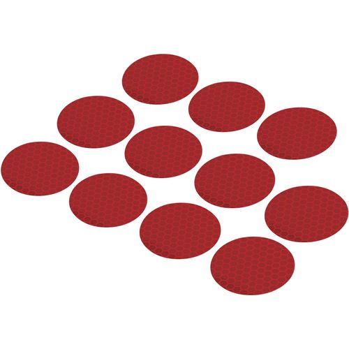 TOOLCRAFT RTS40-RD 1564167 ljepilni okrugli jastučići RTS crvena (Ø) 40 mm 11 St. slika 1