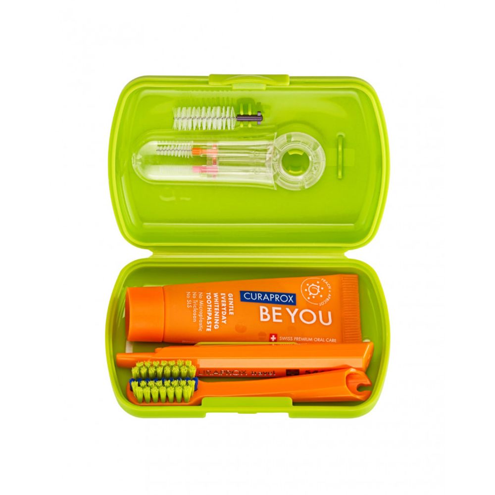 Curaprox Putni set Ortho, Zeleni slika 1