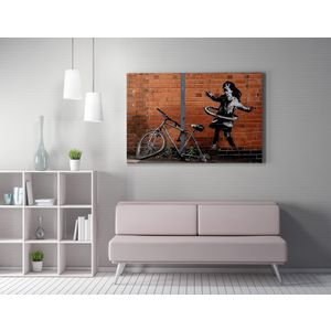 WY22 (50 x 70) Multicolor Decorative Canvas Painting