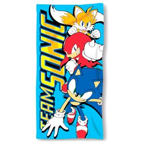Sonic The Hedgehog microfibre beach towel