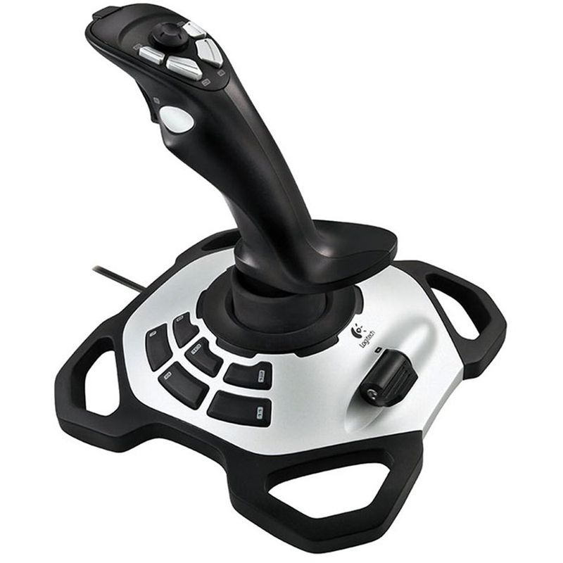 Logitech LOGITECH Joystick Extreme 3D Pro – Srebrno/Crni – USB image