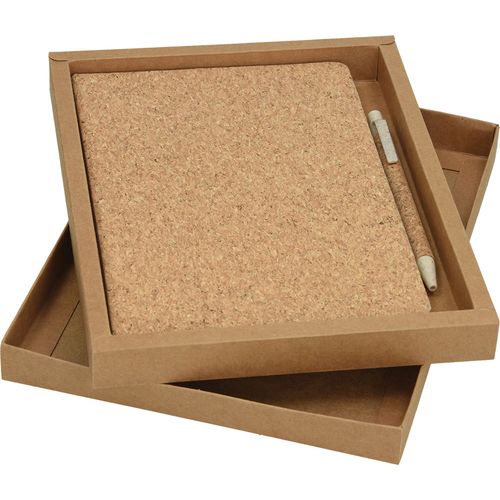 Notes Eko Cork i kem. ol. od pluta u natur poklon kutiji 18,2x23,5x2,5cm slika 2