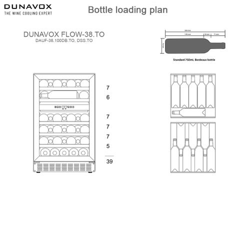 DAUF-38.100DB.TO DUNAVOX vinska vitrina slika 5