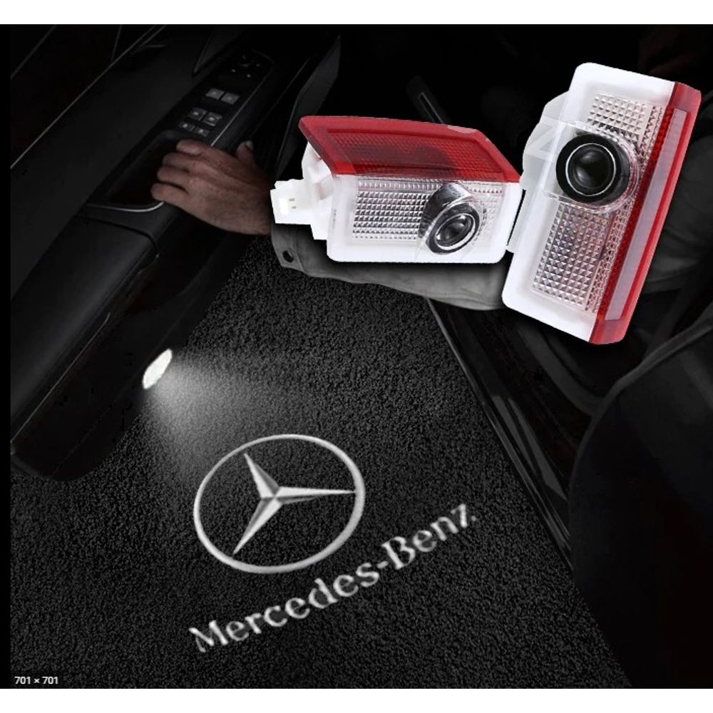 LED Projektori Vrata sa Logom (Mercedes Grupacija) slika 1