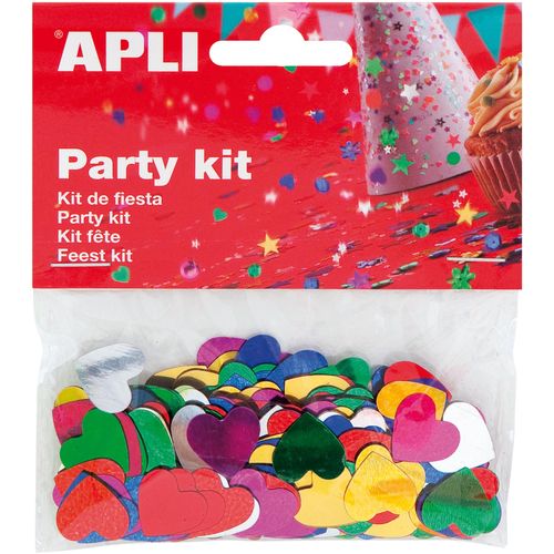 Confetti Srca Razne Boje Apli 15Mm 14Gr 13820 slika 1