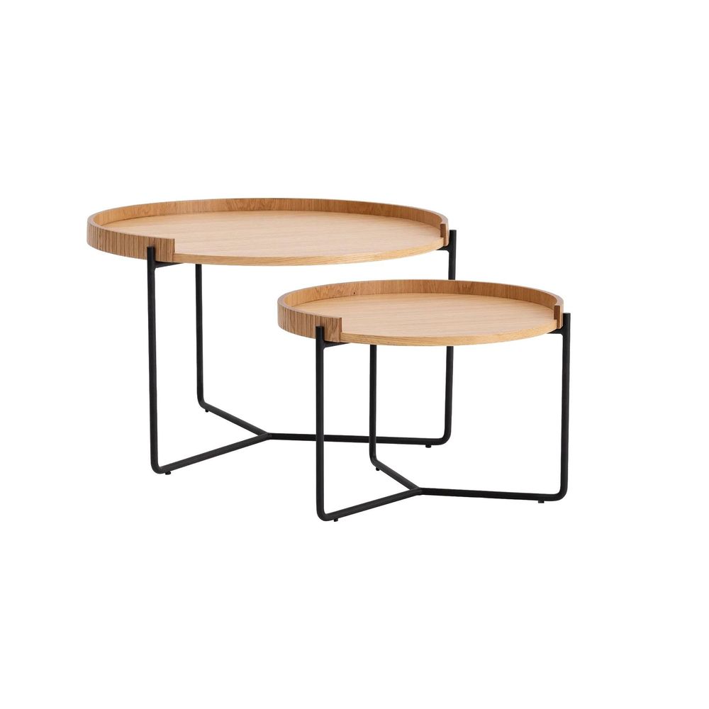Nesting table Mandy - Prirodne boje (2 komada) slika 6