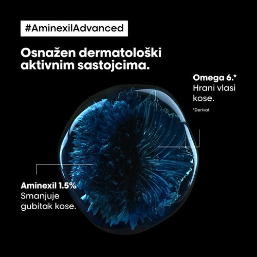 Loreal Professionnel Paris Scalp Advanced Aminexil Advanced Serum Za Stimulisanje Rasta Kose 90ml slika 3