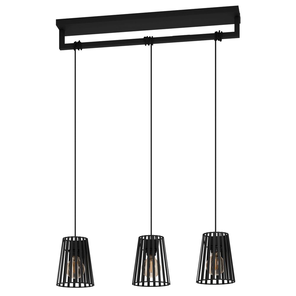 BOGOTA Luster - Elegantna Crna Rasvjeta slika 1
